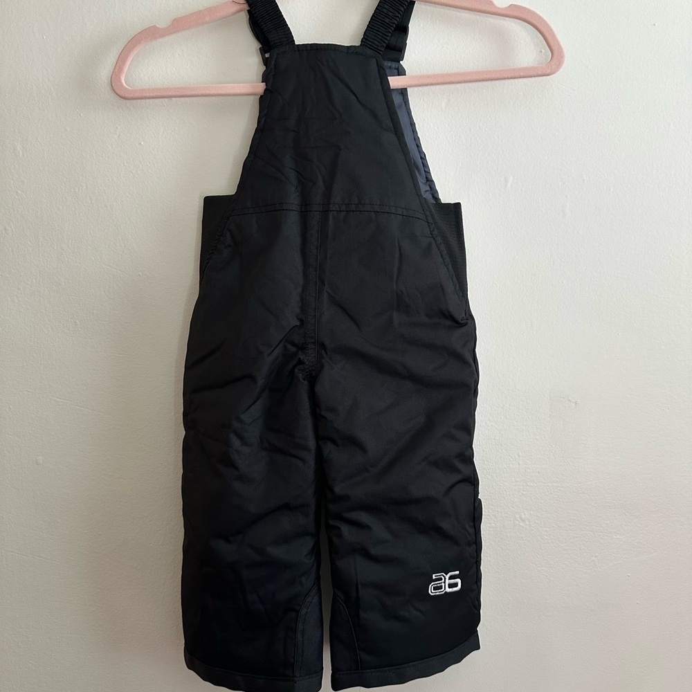 Arctix Kids Black Insulated Overalls - Picture 4 of 5